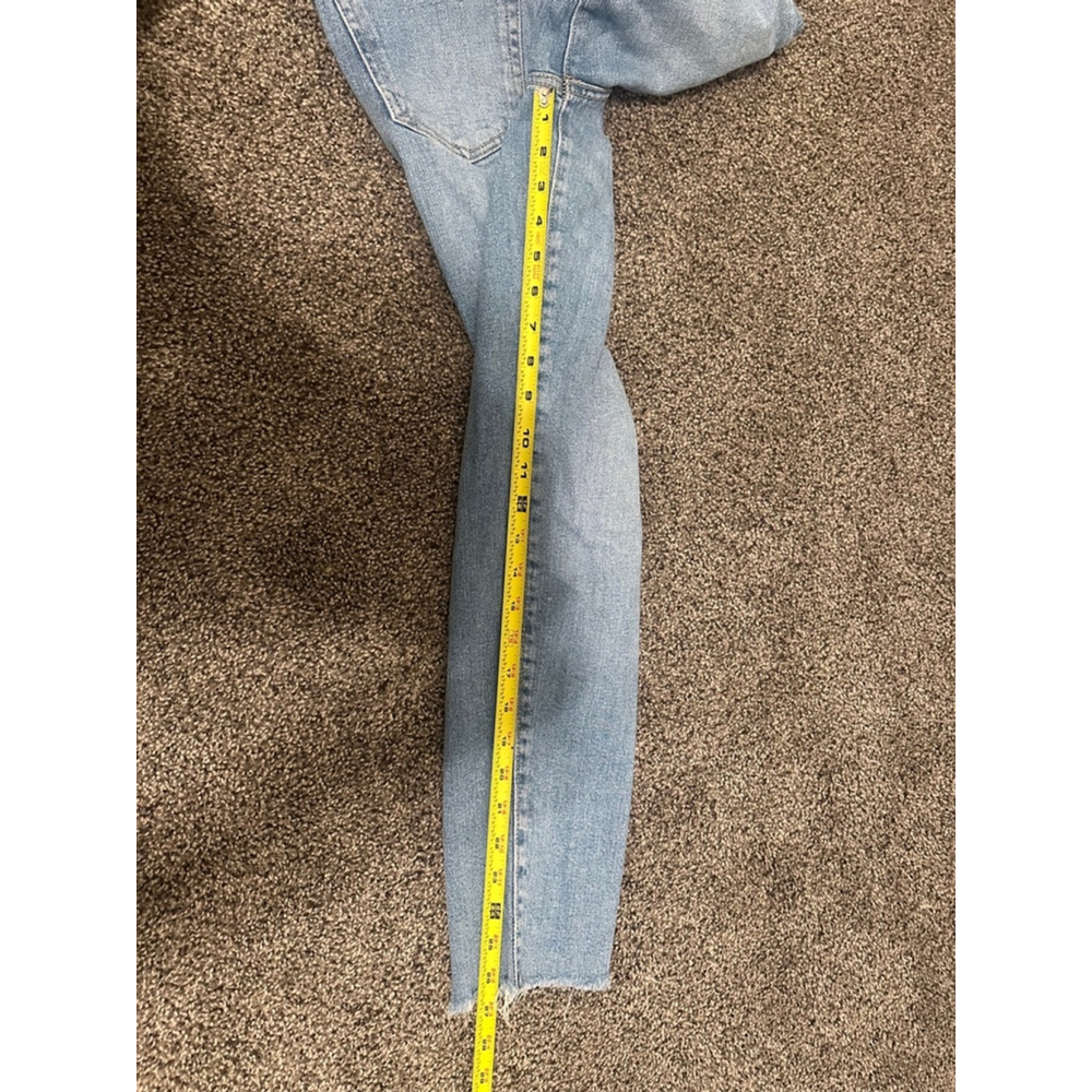 Old Navy OG Straight Jeans Women's Size 0 Light Blue - Picture 9 of 9